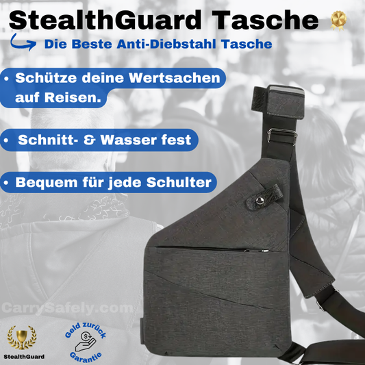 StealthGuard Tasche - Anti Diebstahl